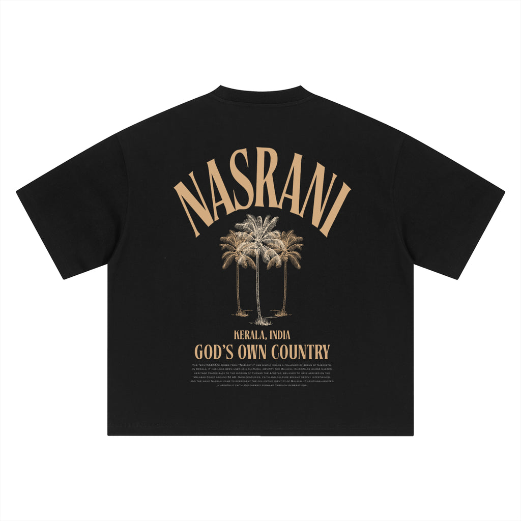NASRANI Boxy Heavyweight Graphic Tee
