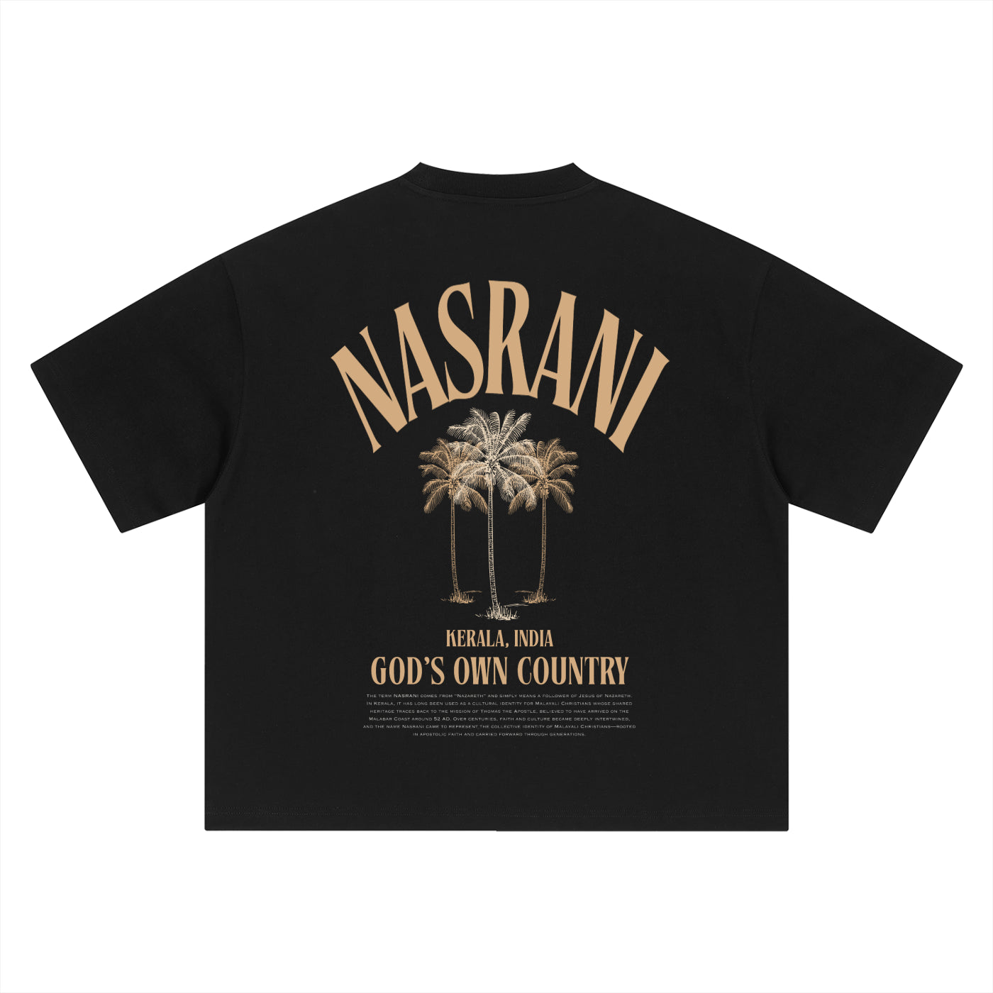 NASRANI Boxy Heavyweight Graphic Tee
