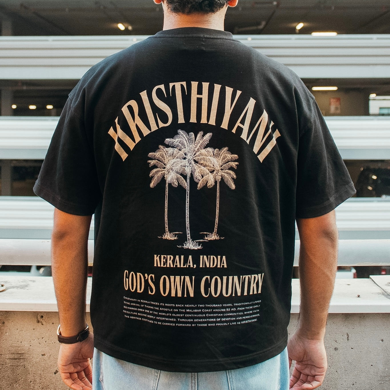KRISTHIYANI Boxy Heavyweight Graphic Tee