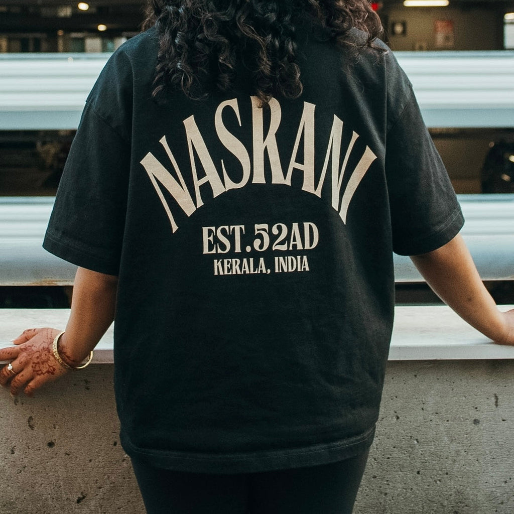 NASRANI Boxy Oversized Heavyweight Tee